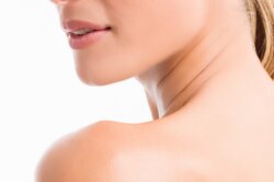 womans side of face after masseter botox